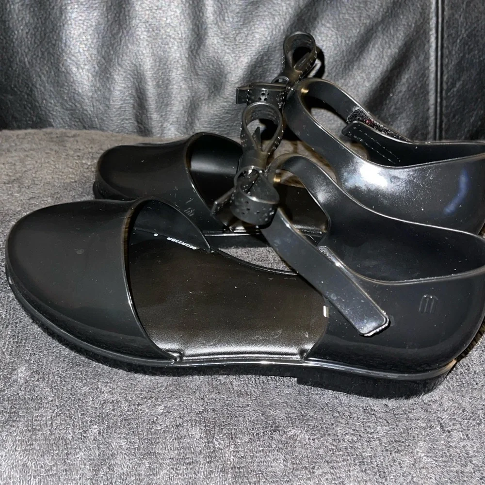 Mini Melissa Amy Ankle Strap Flat Size 1